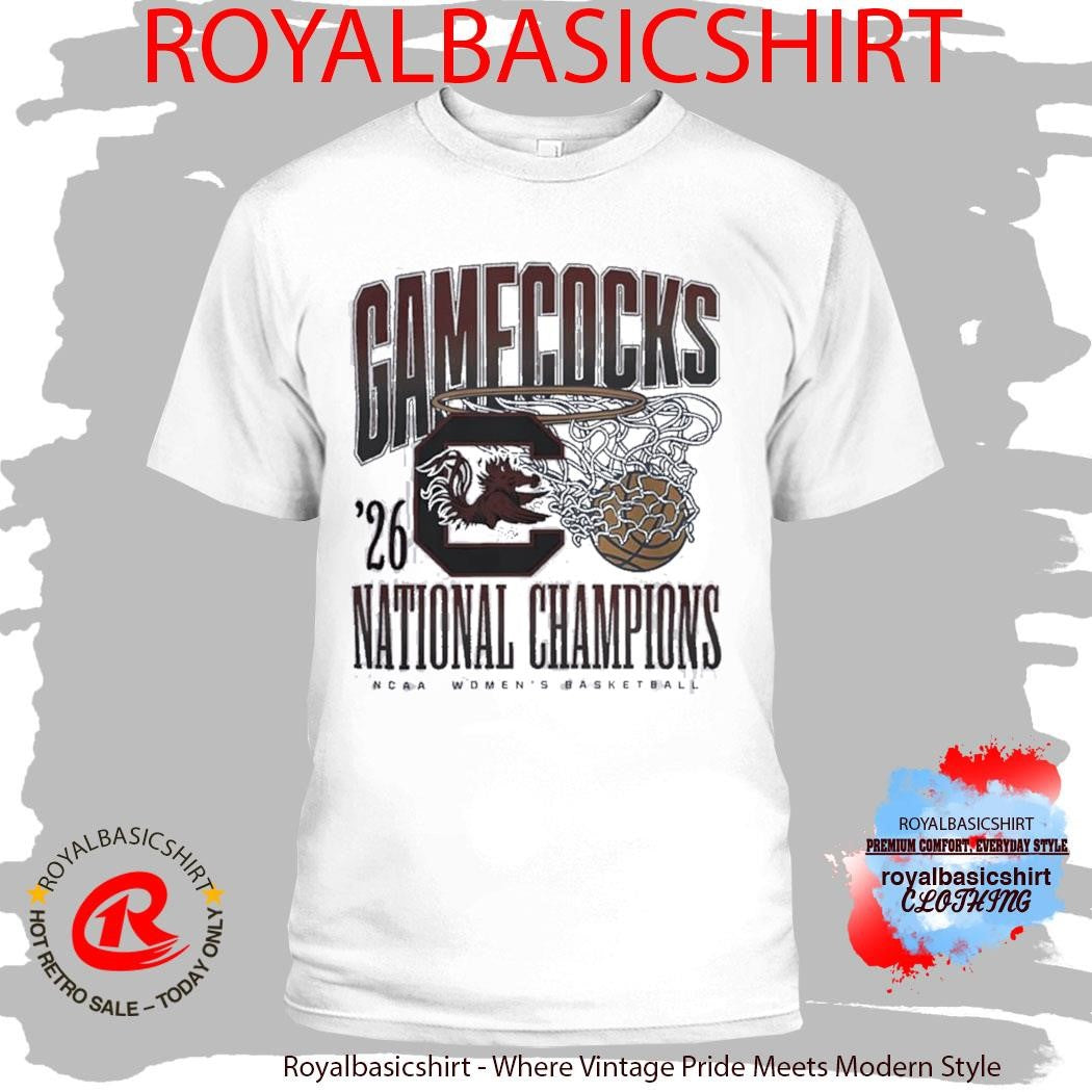 South Carolina Gamecocks 2026 Women’s National Champions Shirt