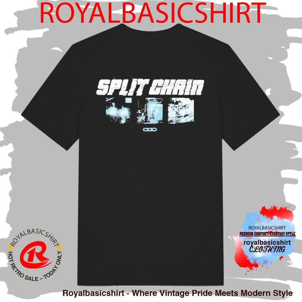 Split Chain Motionblur Shirt