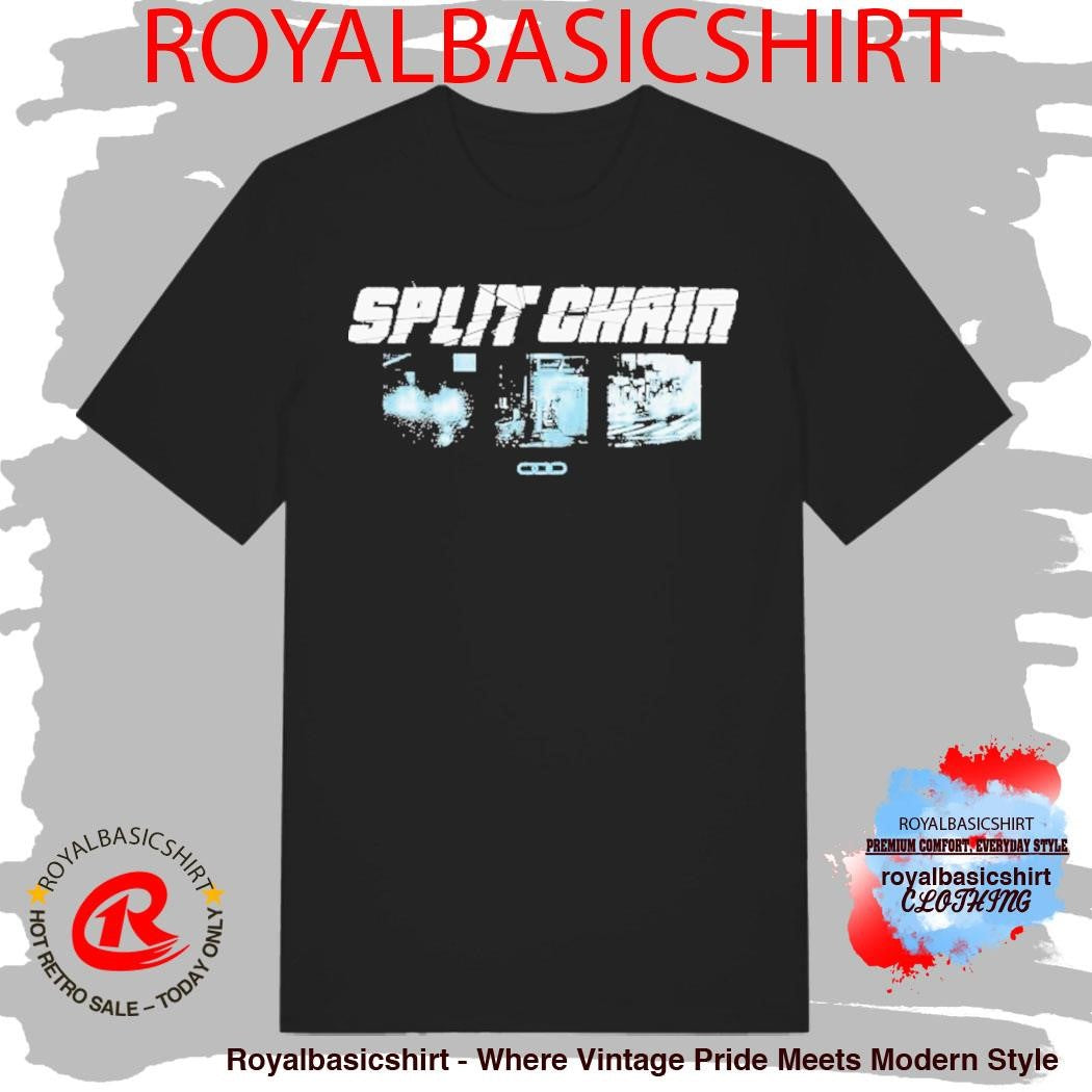 Split Chain Motionblur Shirt