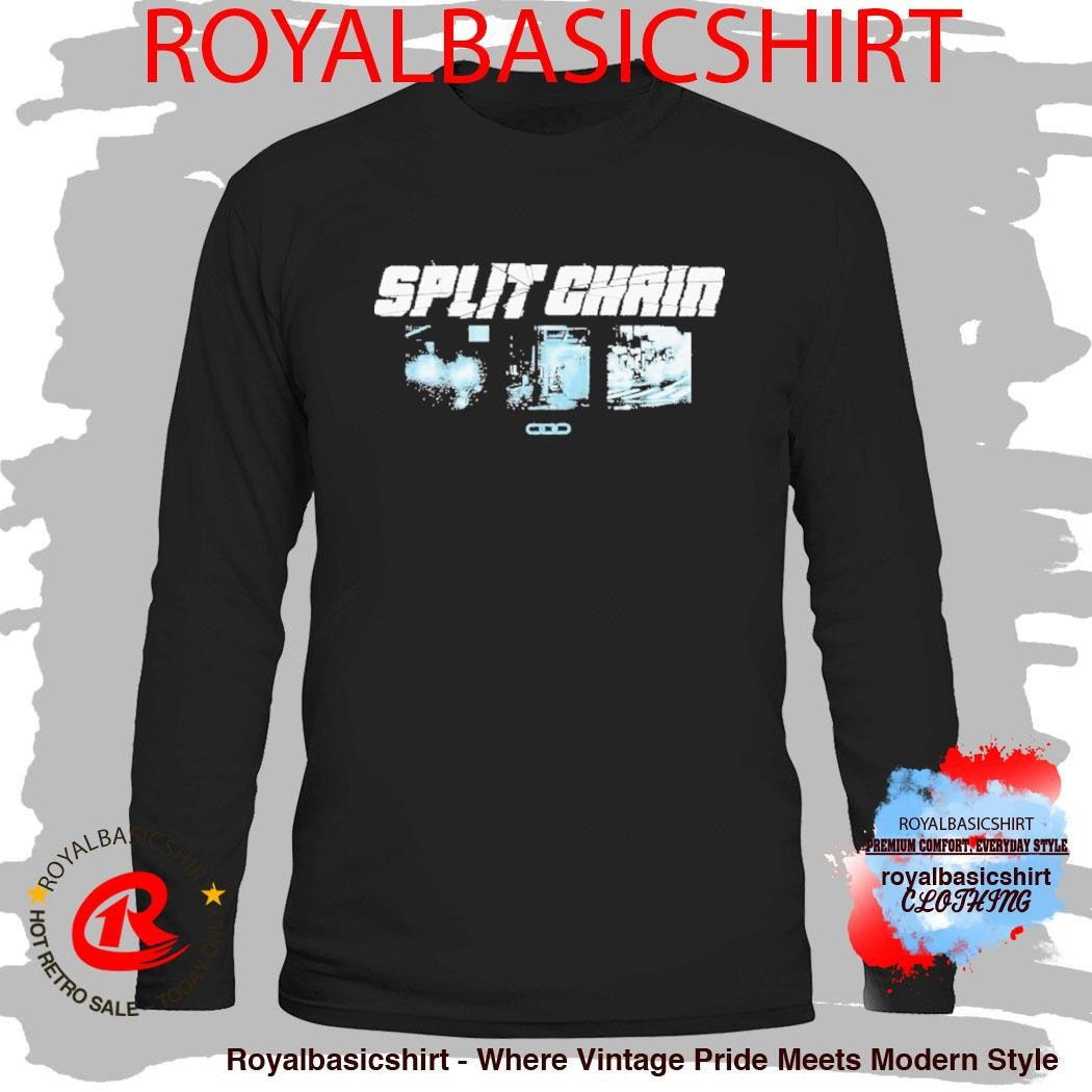 Split Chain Motionblur Shirt