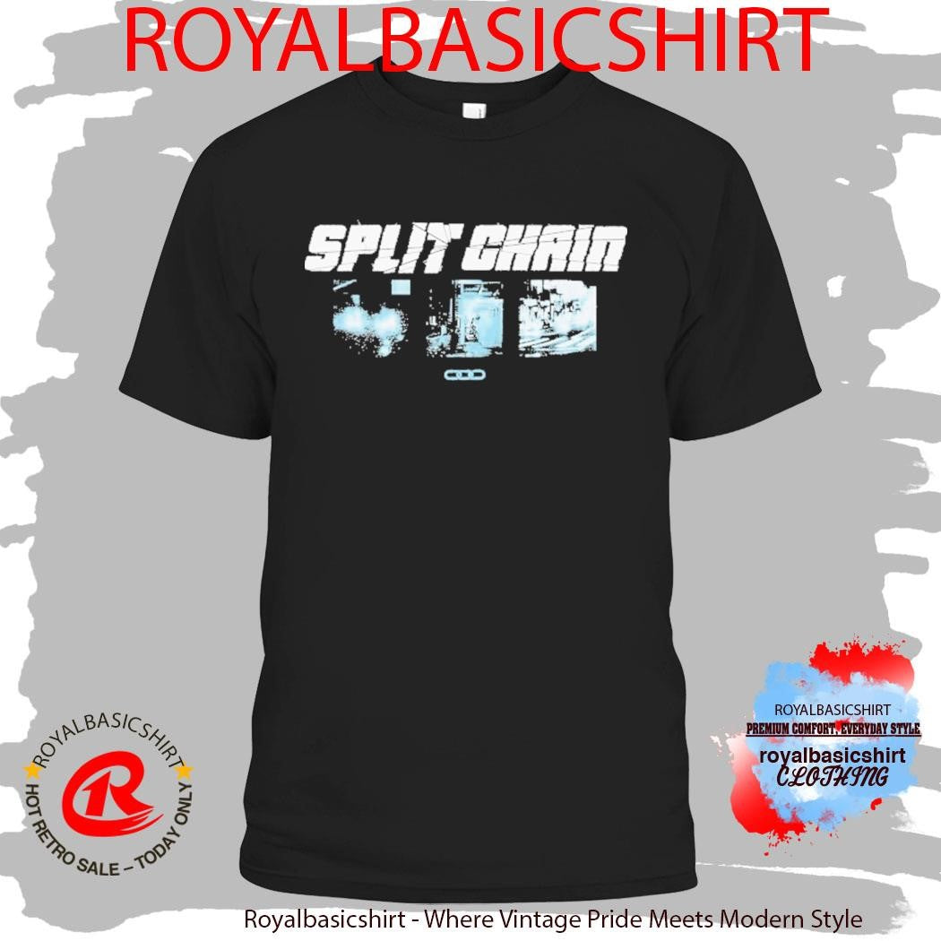 Split Chain Motionblur Shirt