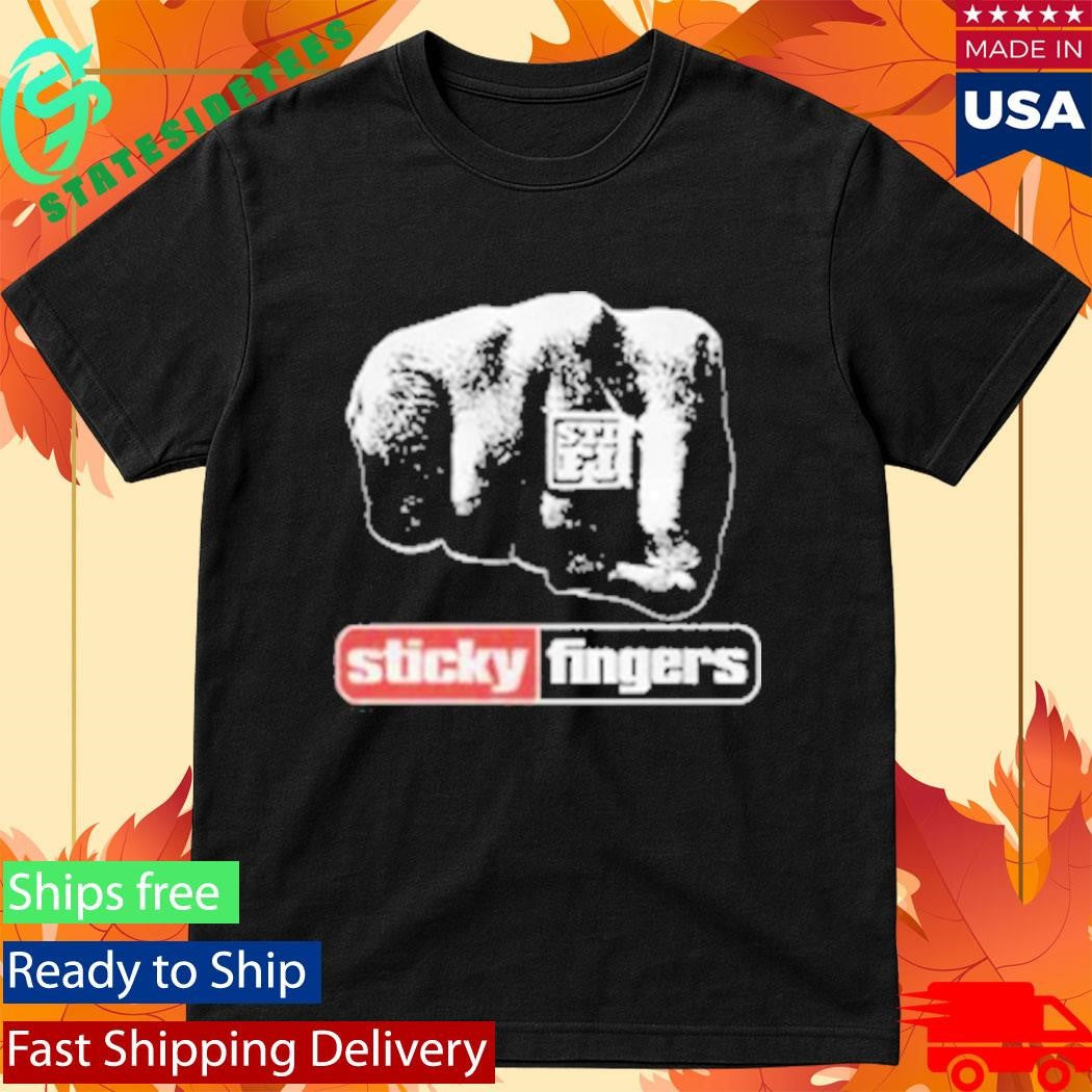 Sticky Fingers Black Live N’ Brash Shirt