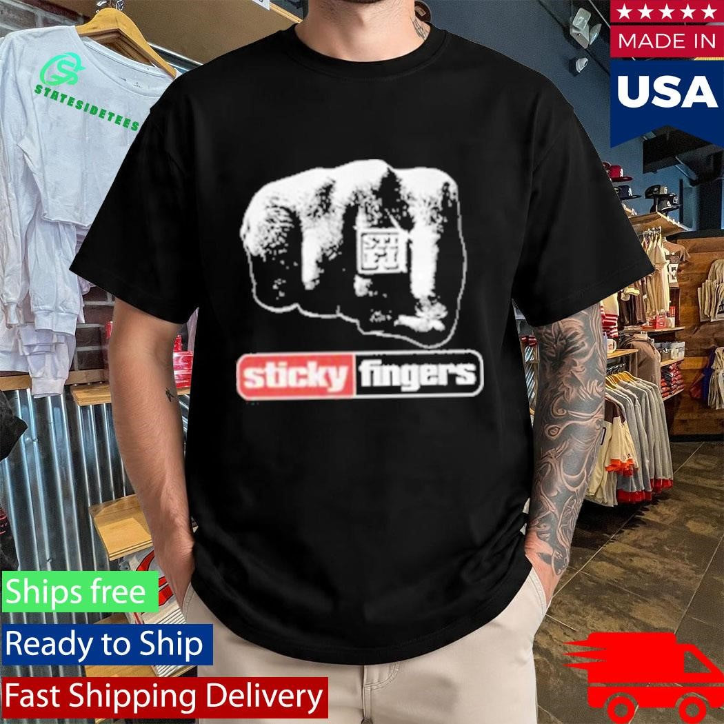 Sticky Fingers Black Live N’ Brash Shirt