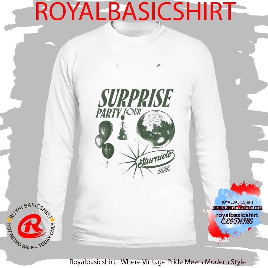 Sturniolo Surprise Party Tour 2025 Vibes Disco Shirt