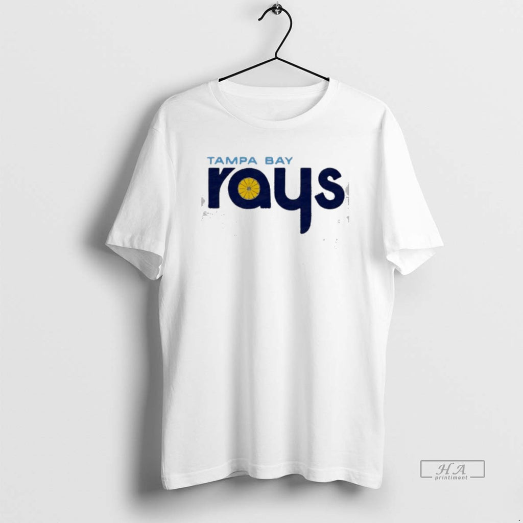 Official Tampa Bay Rays Baseball Yellow Lemon Fruit Logo