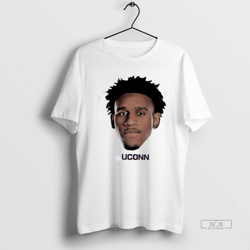 Official Tarris Reed Uconn Huskies Big Head Tee