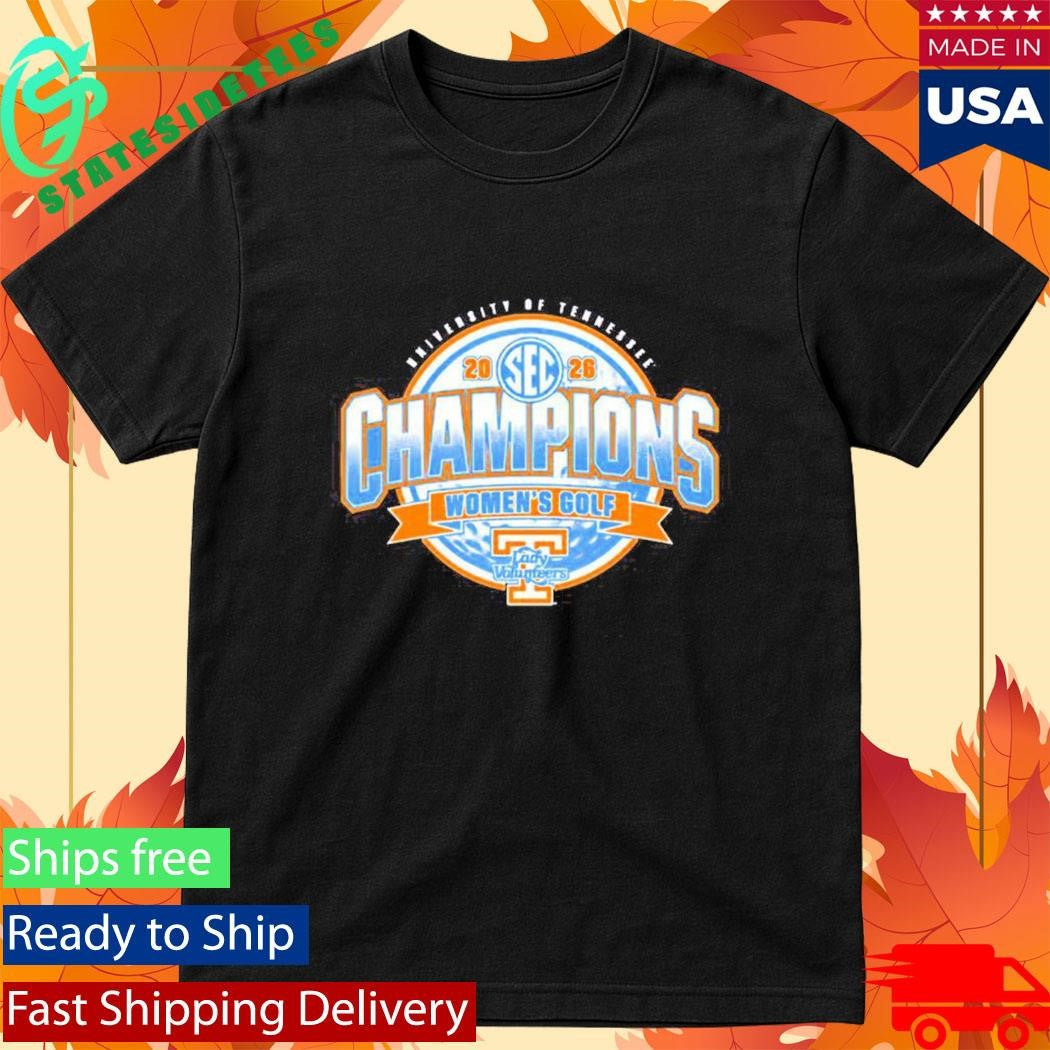 Tennessee Lady Volunteers 2026 Women’s Golf SEC Champions Shirt