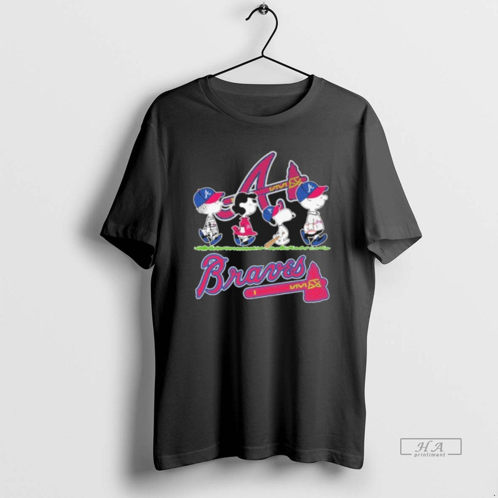 Official The Peanuts Walking X Atlanta Braves Season 2026