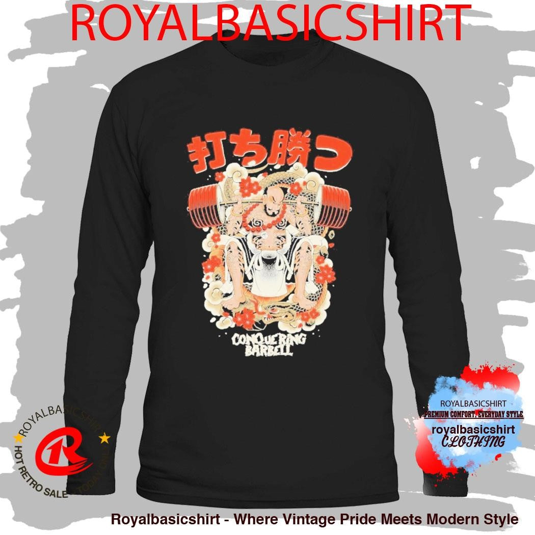 The Tattoed Priest Conquering Barbell Shirt