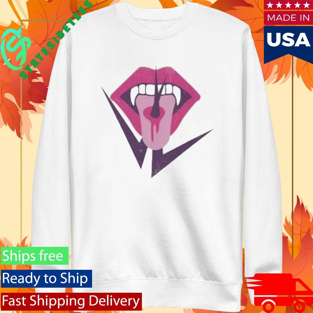 The Vampire Lestat Tongue And Fangs Logo Shirt