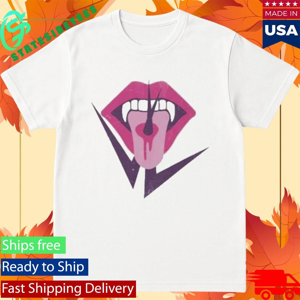 The Vampire Lestat Tongue And Fangs Logo Shirt