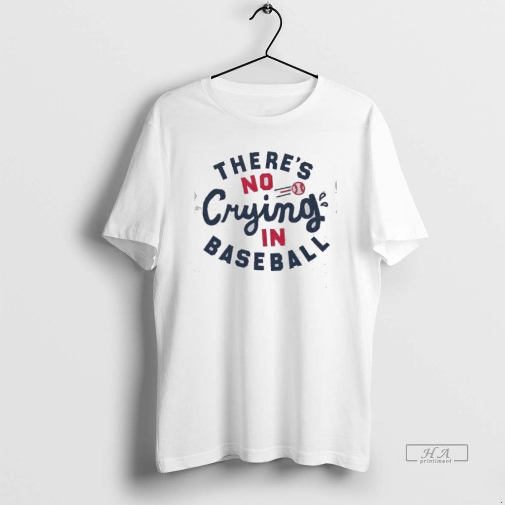 Official Theres No Crying In Baseball With Flying Red Ball