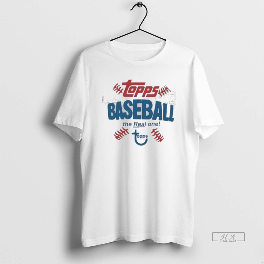 Official Topps Baseball The Real One Logo Graphic