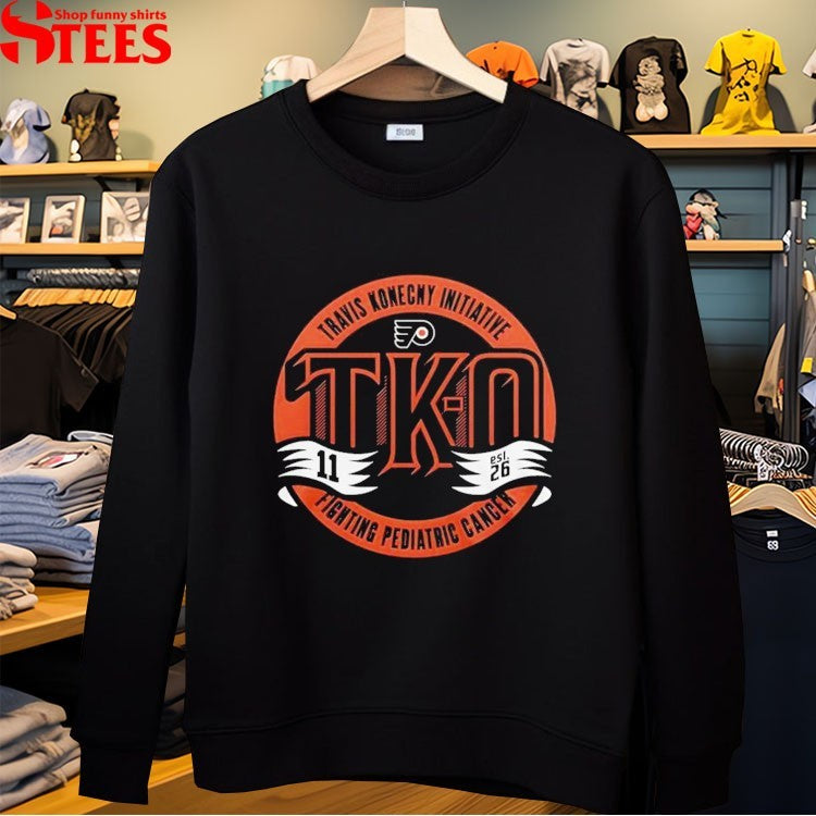 Travis Konecny Initiative Fighting Pediatric Cancer Philadelphia Flyers TK-O 2026 T-Shirt