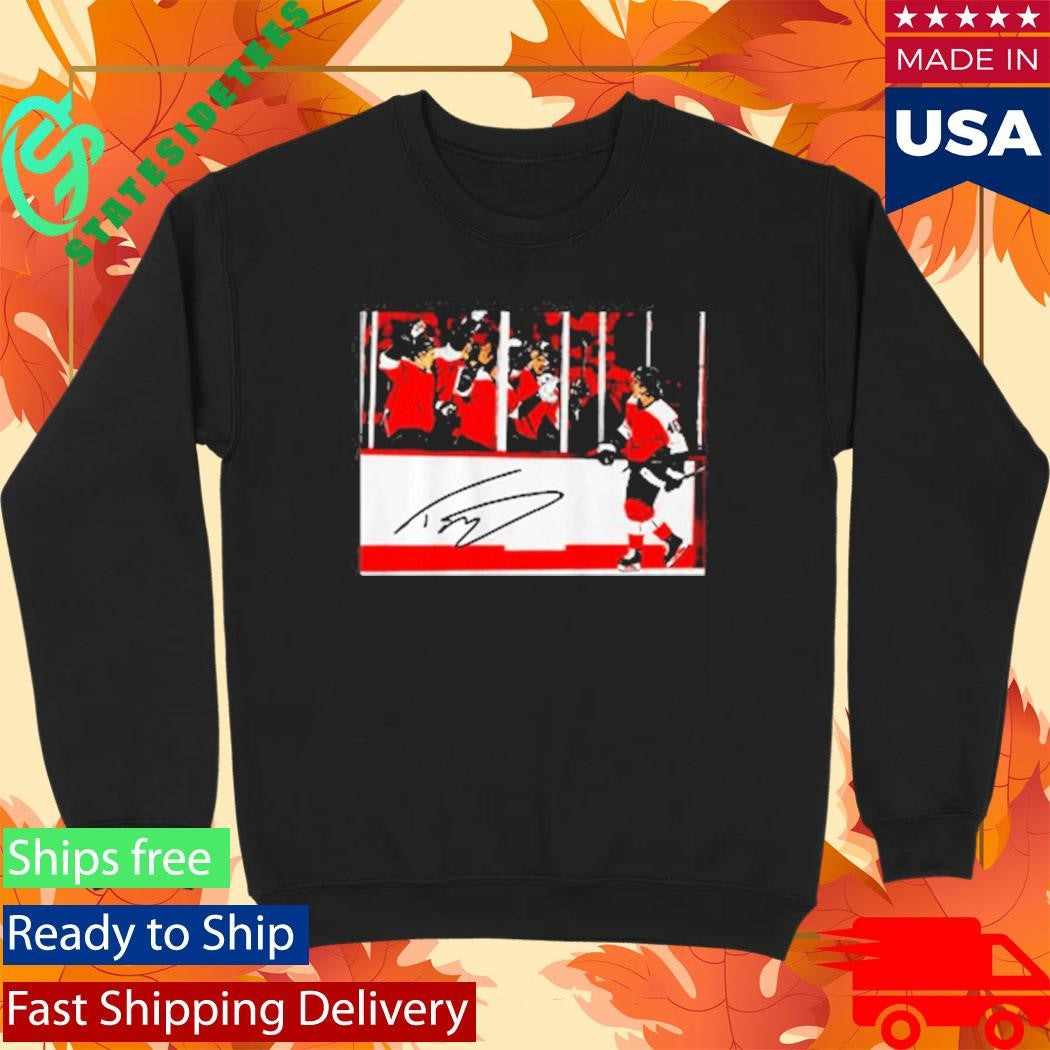 Trevor Zegras Penalty Box Celebration Shirt