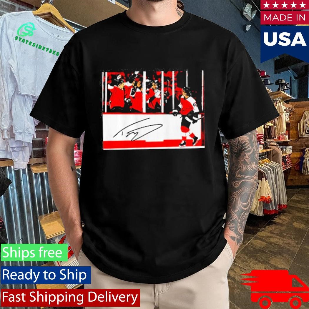 Trevor Zegras Penalty Box Celebration Shirt