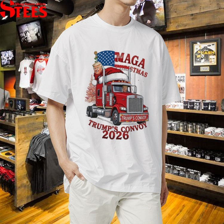 Trump’s Convoy 2026 Maga Christmas Shirt