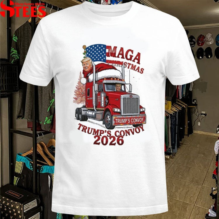 Trump’s Convoy 2026 Maga Christmas Shirt