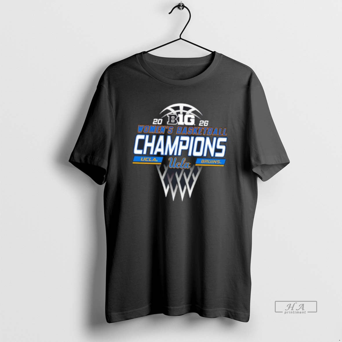Official Ucla Womens Basketball Big Ten Champs 2026 Tee