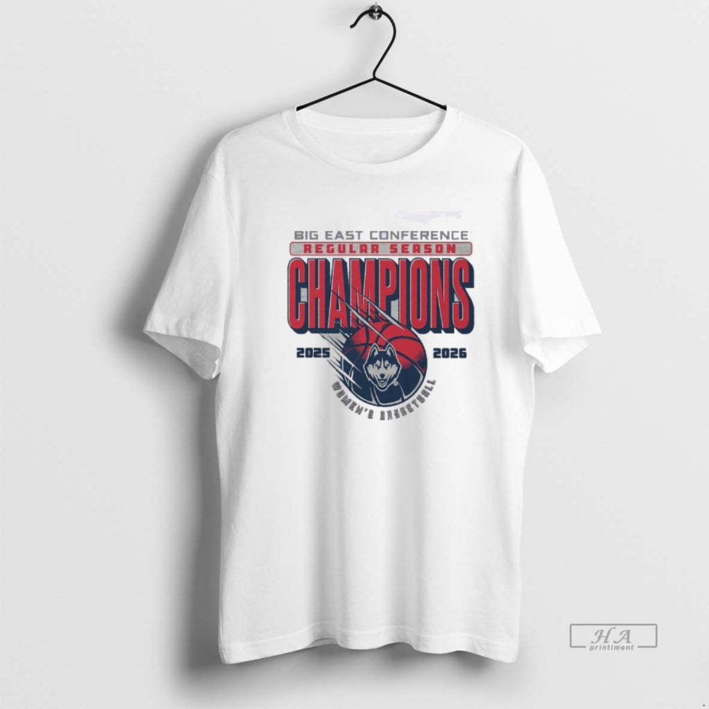 Official Uconn Huskies Womens Basketball 2026 Big East Regular Season Champions