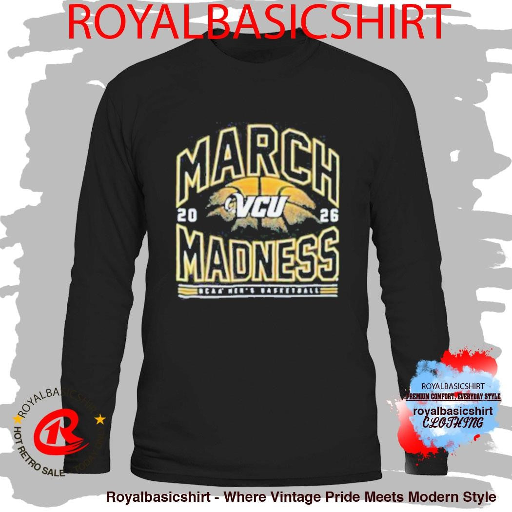 VCU Rams 2026 March Madness NCAA Men’s Basketball Shirt