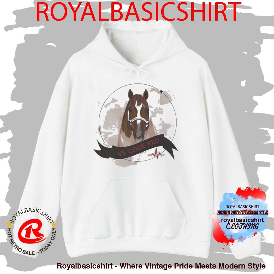 VS Code Red Katie Van Slyke Horse Shirt