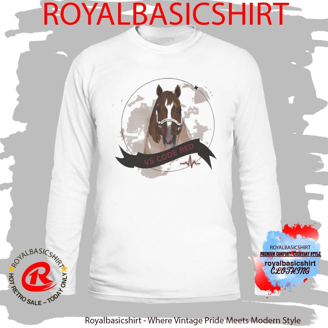 VS Code Red Katie Van Slyke Horse Shirt
