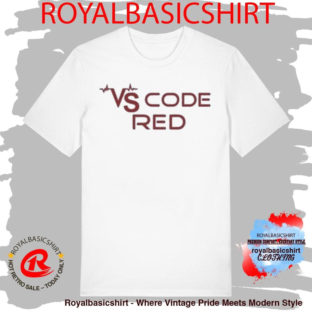 VS Code Red Logo Shirt