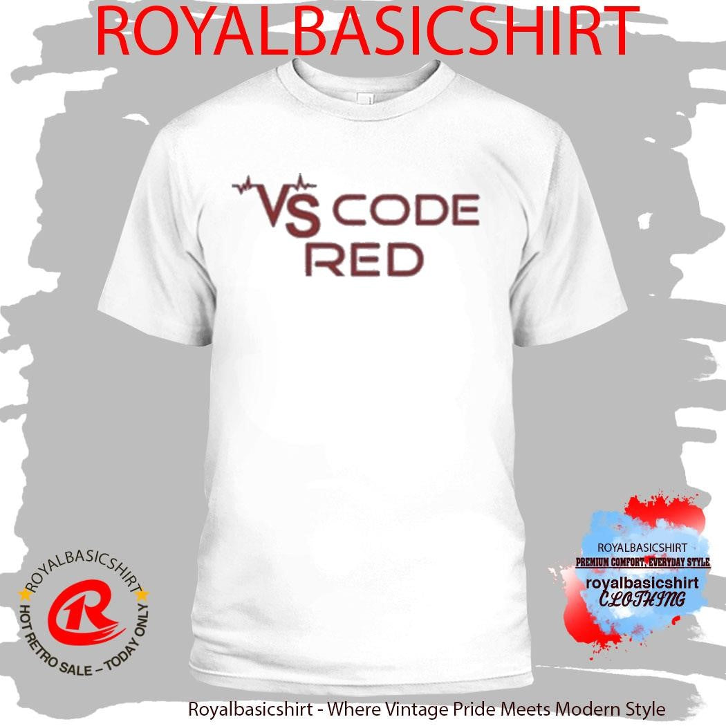 VS Code Red Logo Shirt