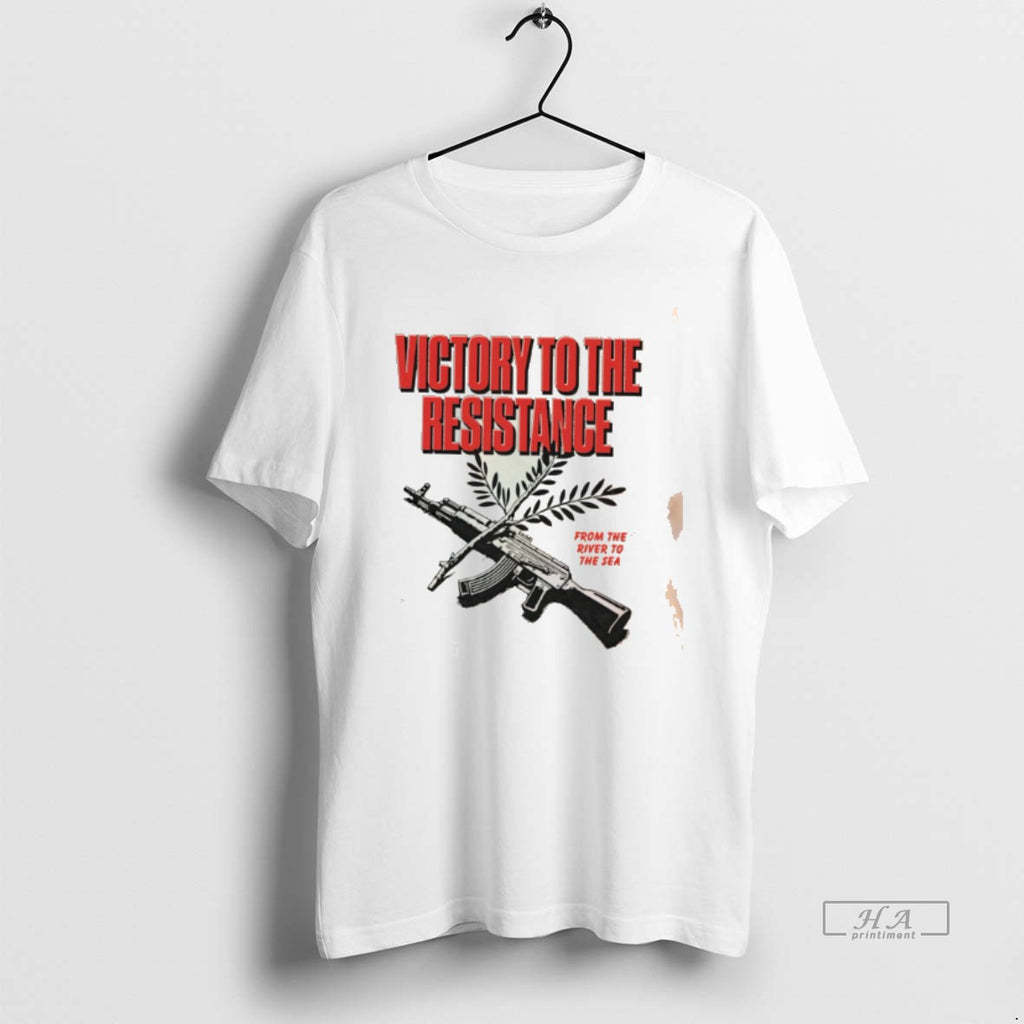 Official Victory To The Resistance From The River To The Sea Tee