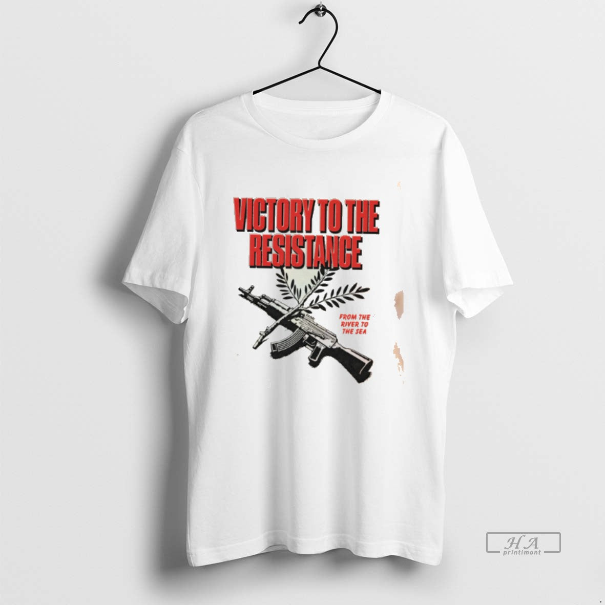 Official Victory To The Resistance From The River To The Sea Tee