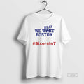 Official We Beat Boston Sixers In 7 Playoffs 2026