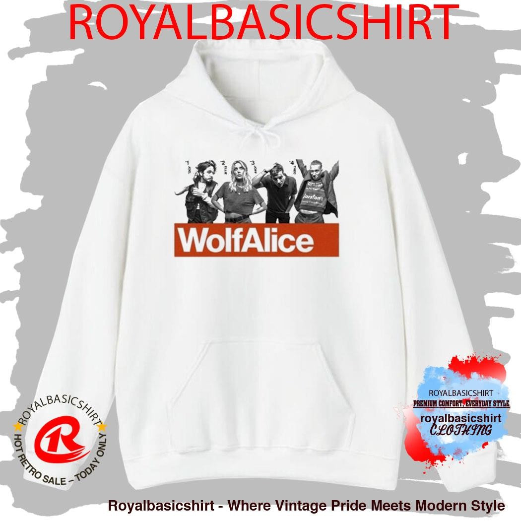 Wolf Alice Band 1 Joel 2 Ellie 3 Joff 4 Theo Photo Shirt