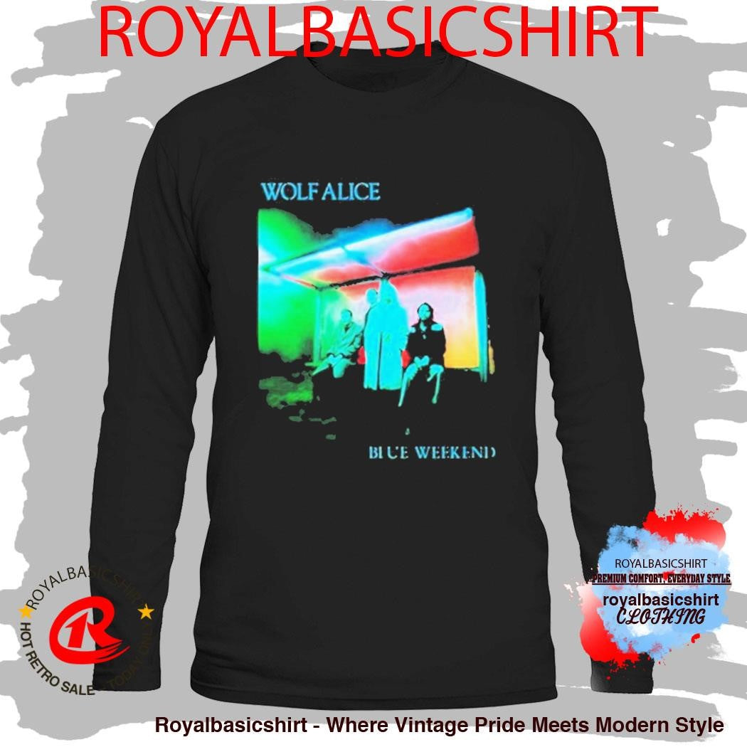 Wolf Alice Blue Weekend Shirt