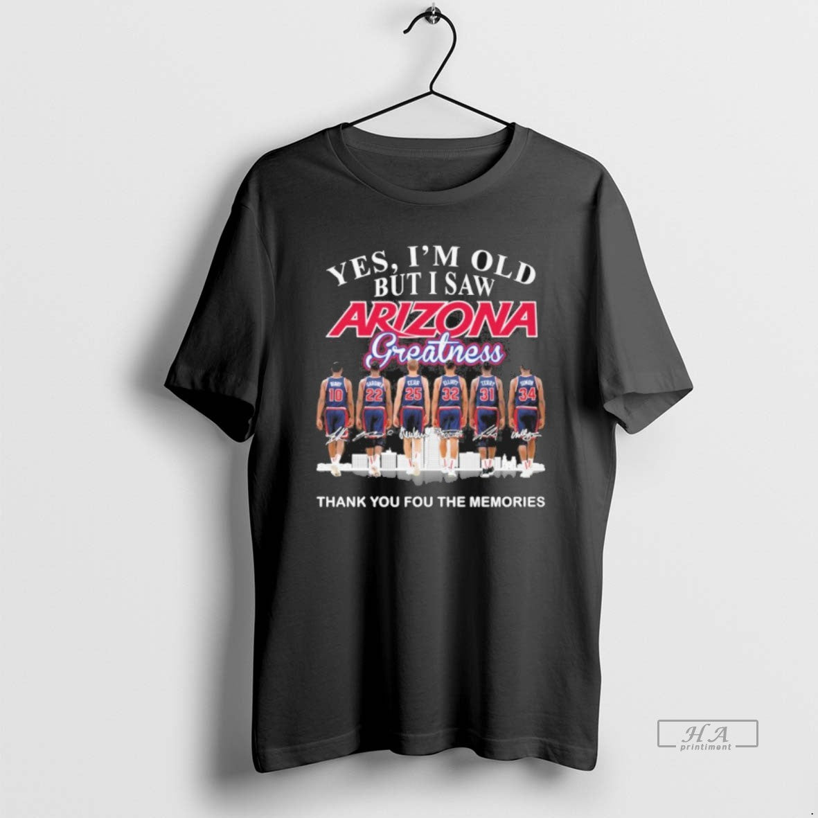 Official Yes Im Old But I Saw Arizona Wildcats Basketball Greatness