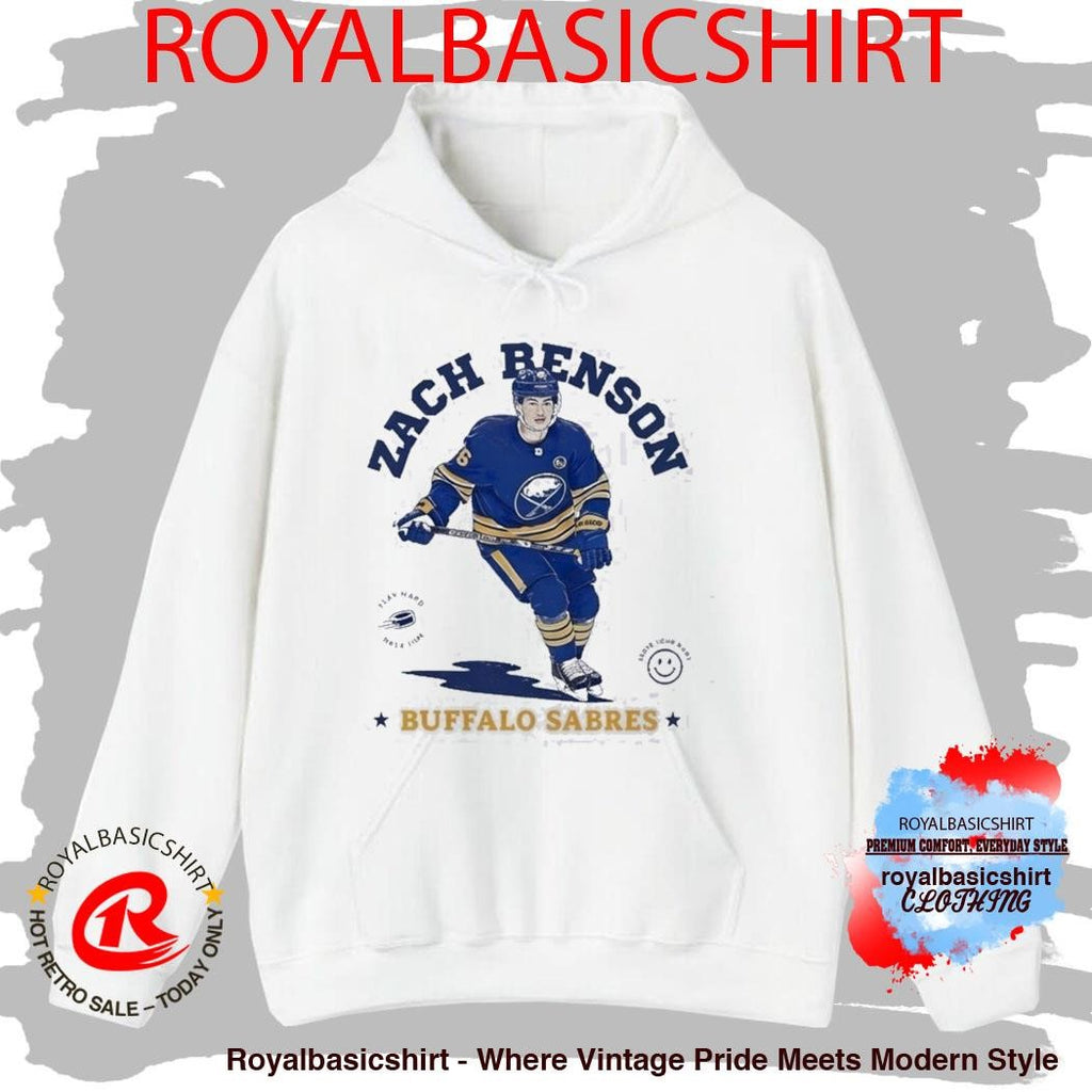Zach Benson Buffalo Sabres Vintage Play Hard Have Fun Shirt