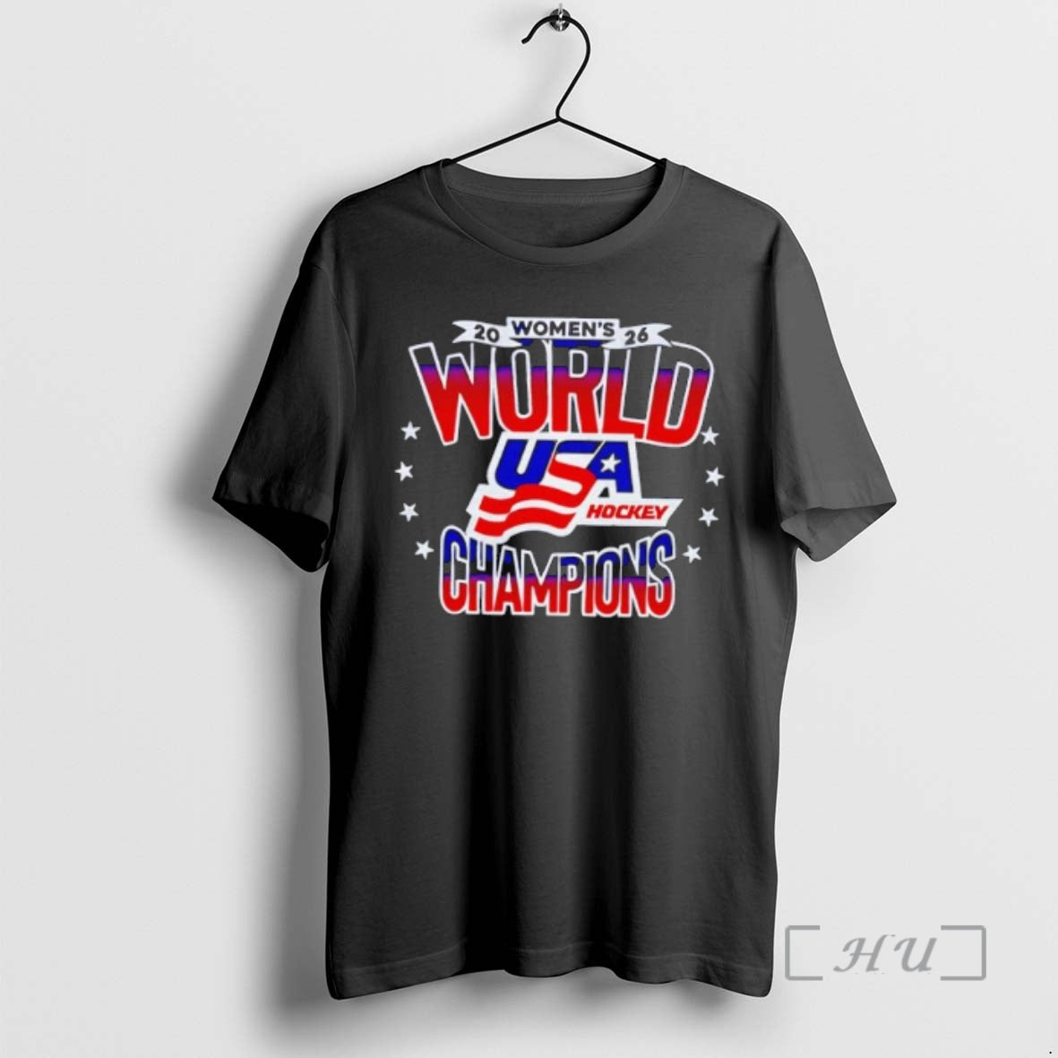 Officials 2026 Womens World Usa Hockey Champions Stars Flag