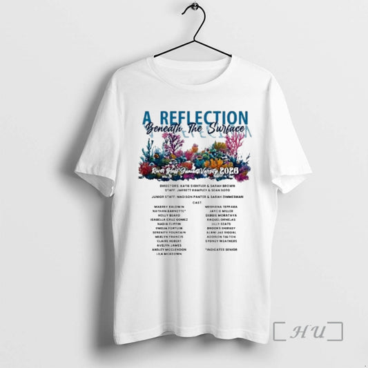 Officials A Reflection Beneath The Surface River Bluff Winter Guard 2026 Premium T Shirts Sweater