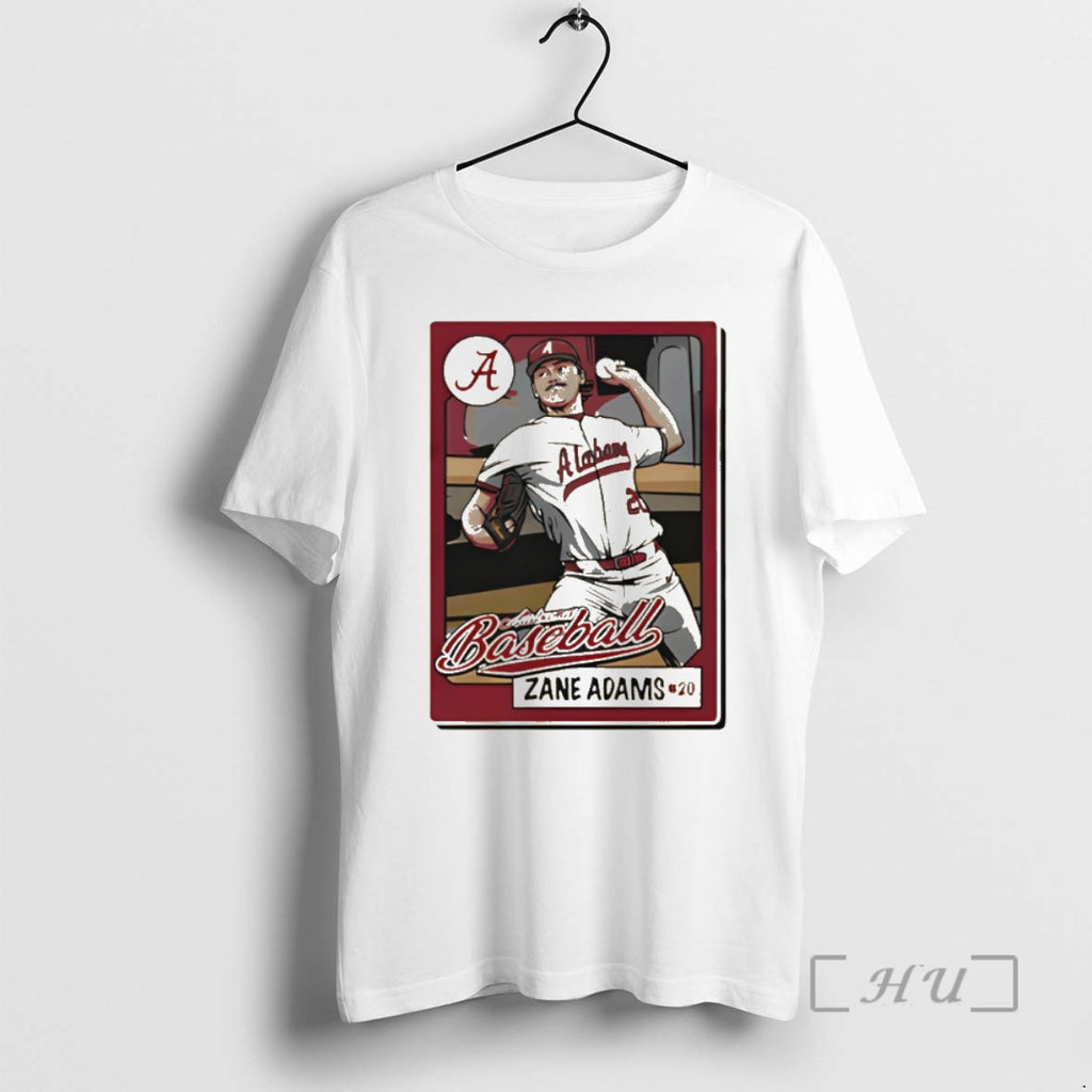 Officials Alabama Baseball Zane Adams 20 Caricature Car