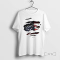 Officials America 250 Torn Us Flag