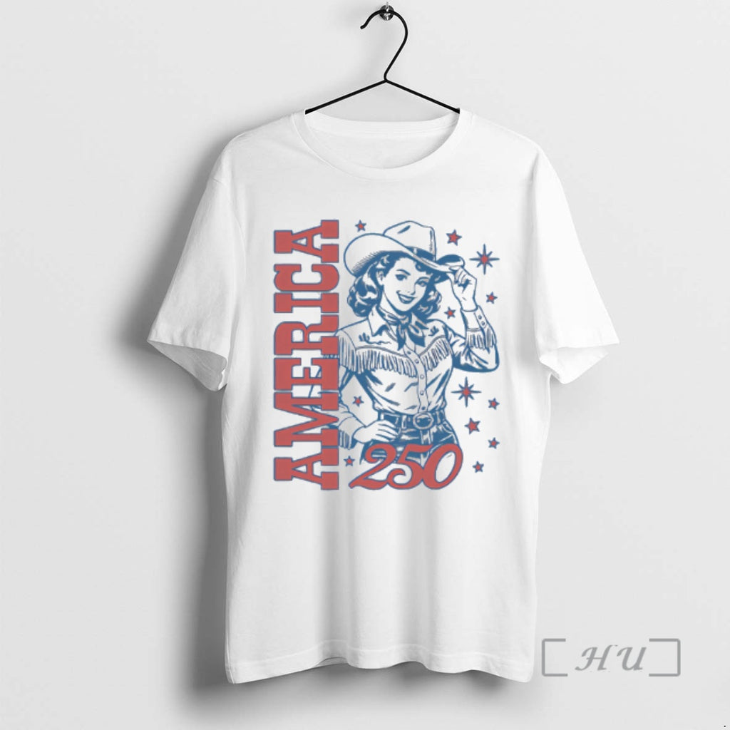 Officials America 250 Western Girl Vintage