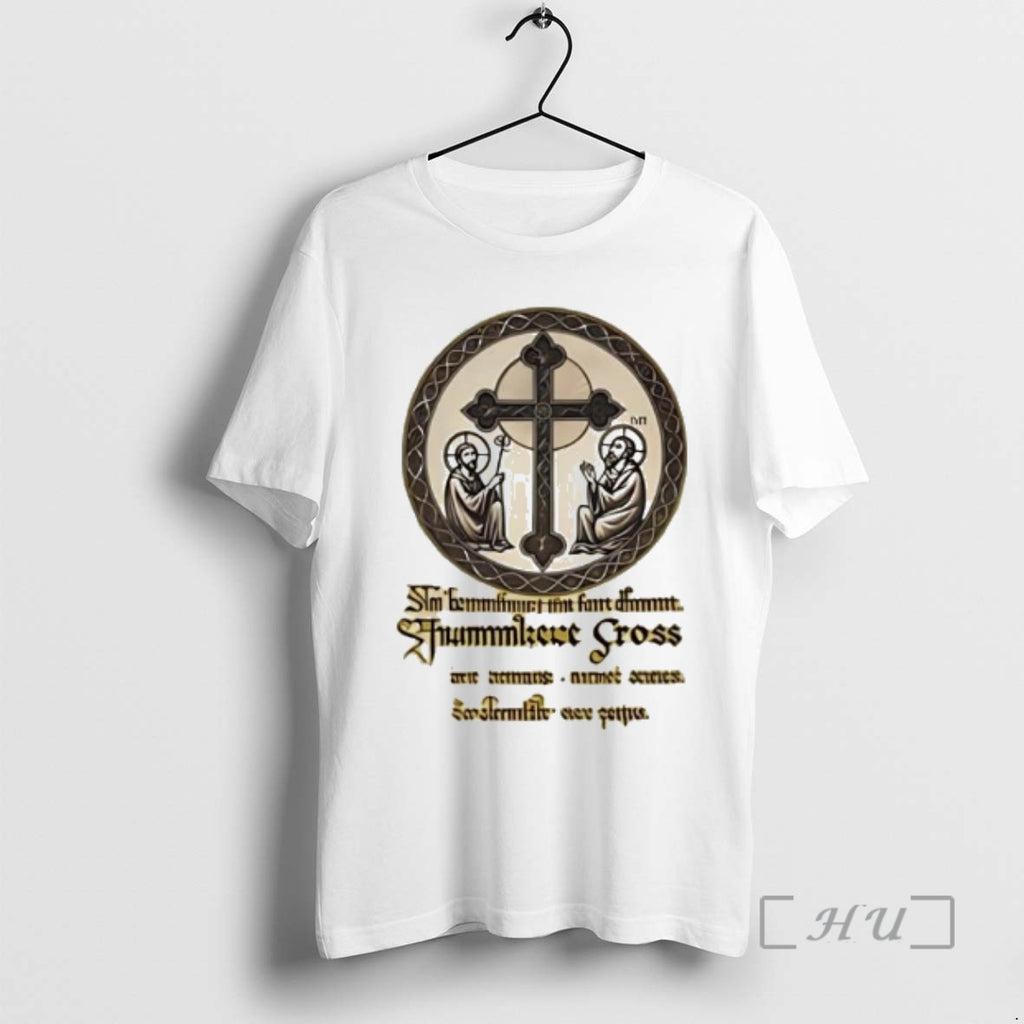 Officials Ancient Christian Cross Monastic Seal Graphic