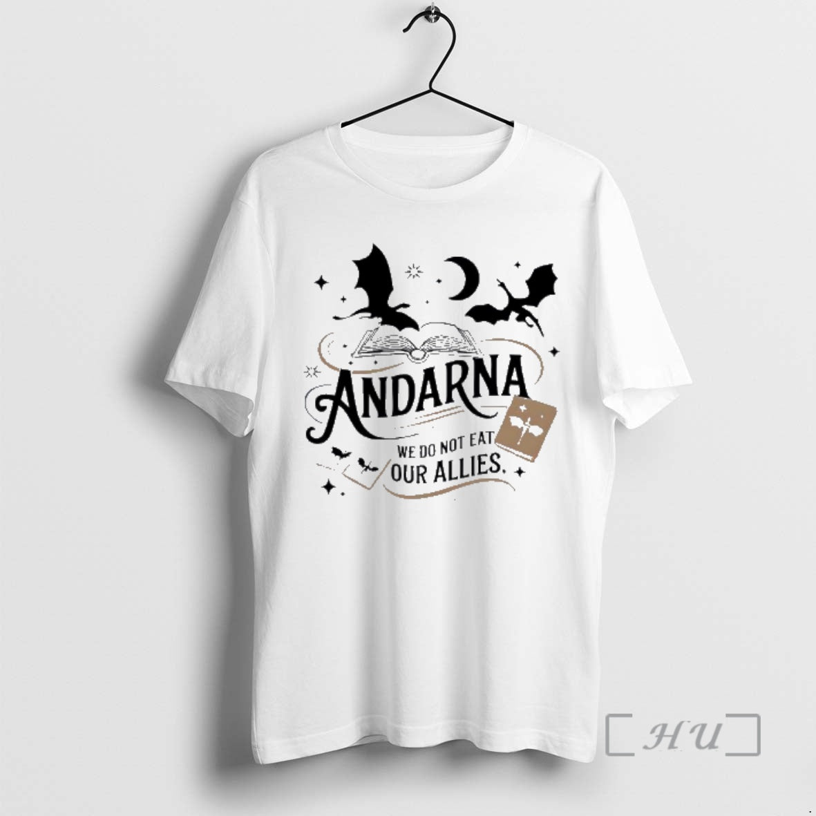 Officials Andarna We Do Not Eat Our Allies Dragon Fantasy Book Premium T Shirts Sweater