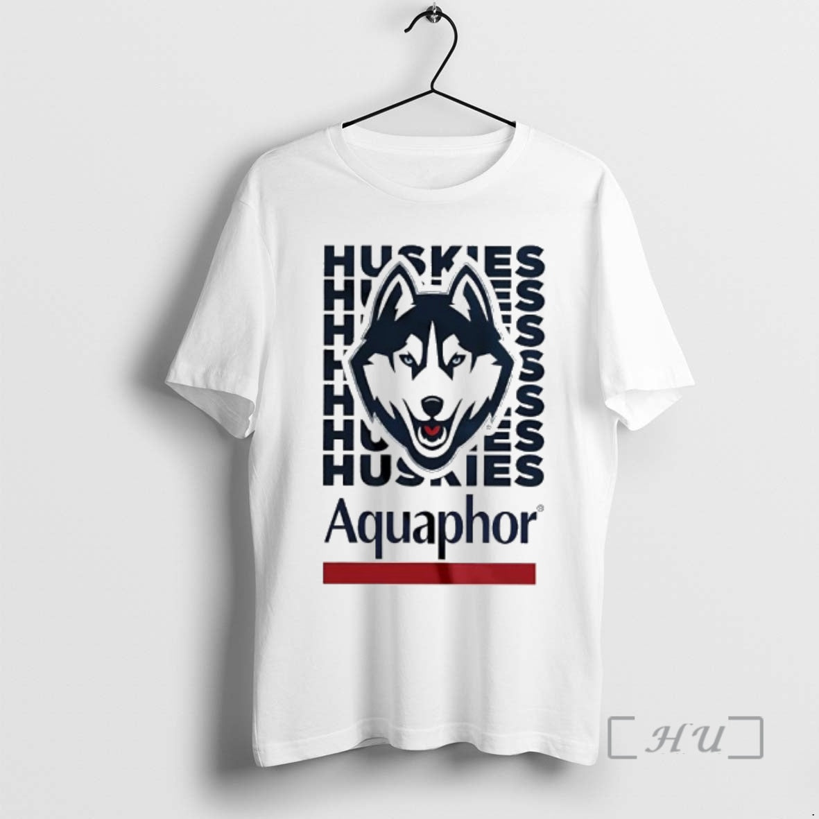 Officials Aquaphor Uconn Huskies Basketball Logo