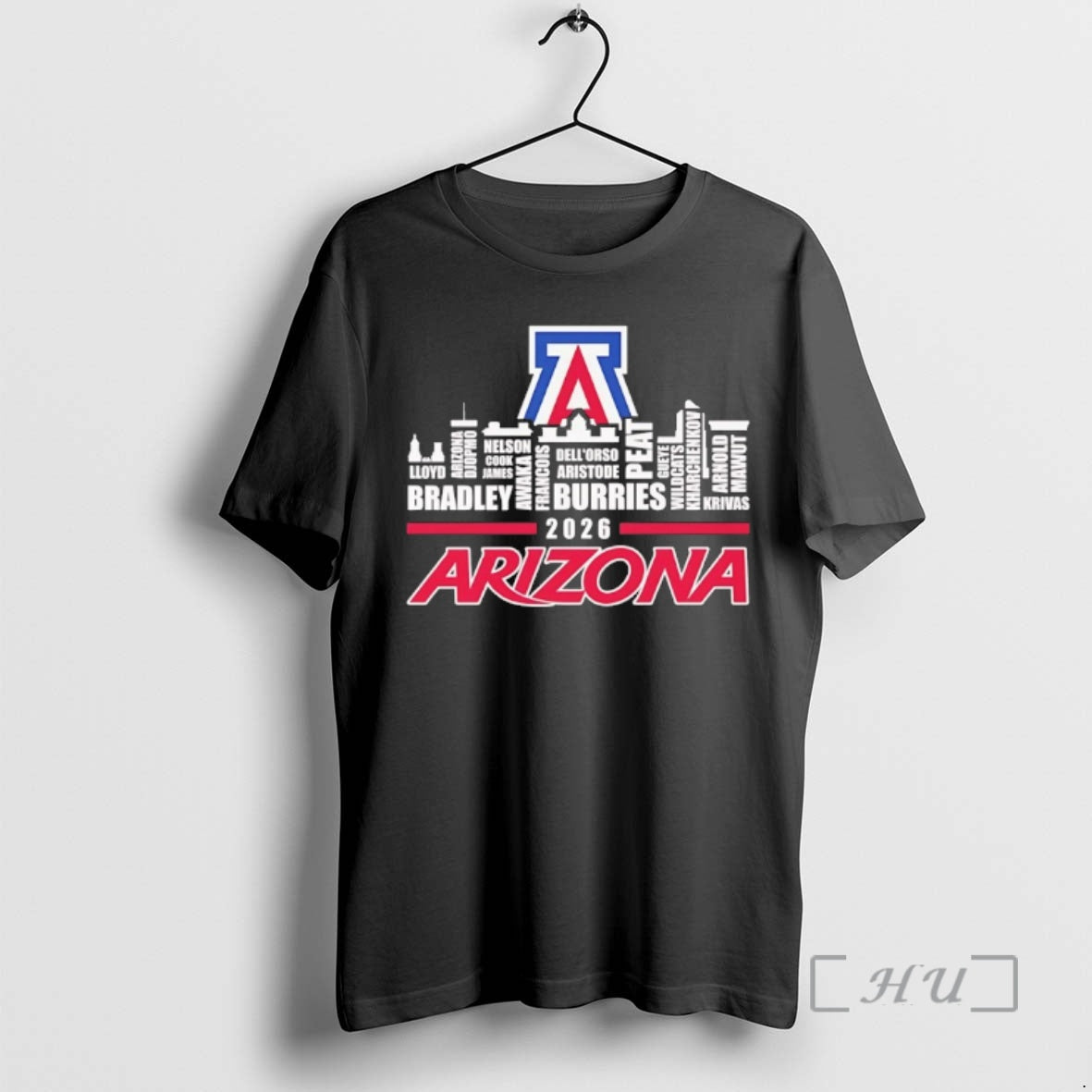 Officials Arizona Wildcats 2026 Logo City Names