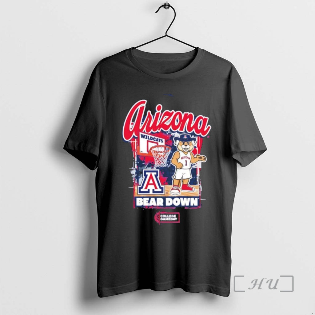 Officials Arizona Wildcats College Gameday Bear Down Mascot