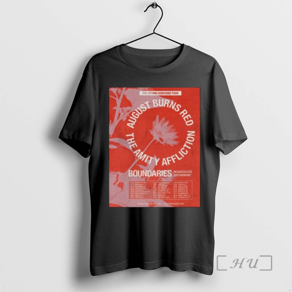 Officials August Burns Red The Spring Horizons Tour 2026 Schedule Tour Dates Premium T Shirts