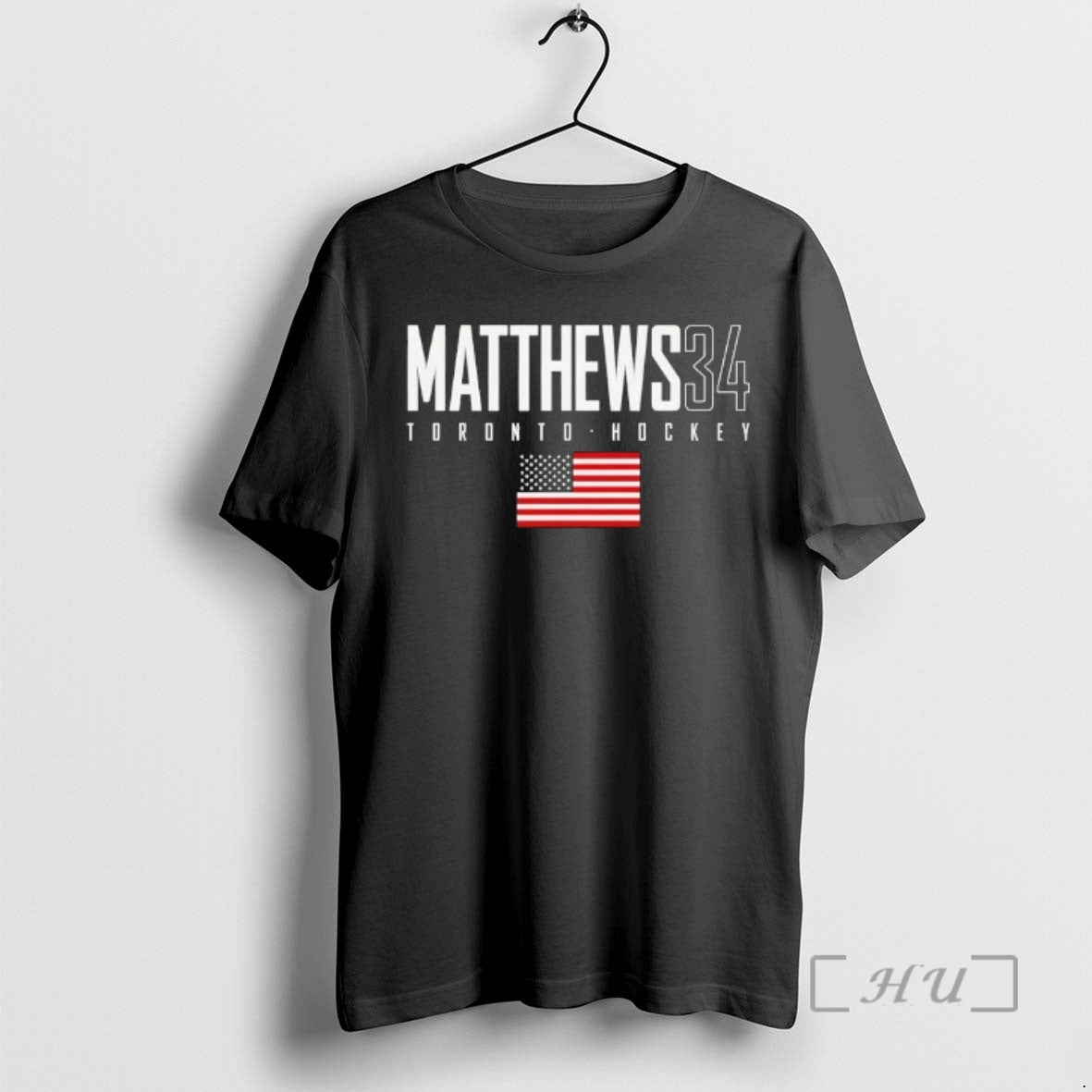 Officials Auston Matthews 34 Toronto Maple Leafs Usa Flag Elite