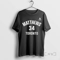 Officials Auston Matthews 34 Toronto Maple Leafs Name And Number