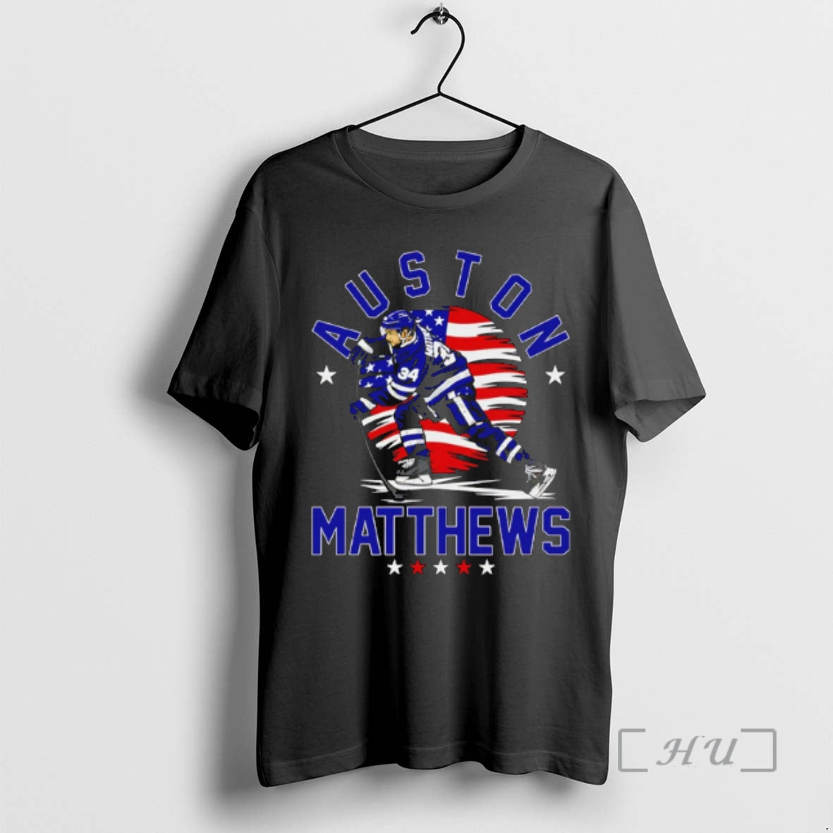 Officials Auston Matthews Toronto Maple Leafs Usa Flag